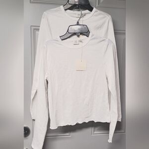 Good luck Gem Junior long sleeve t-shirt bundle white size M